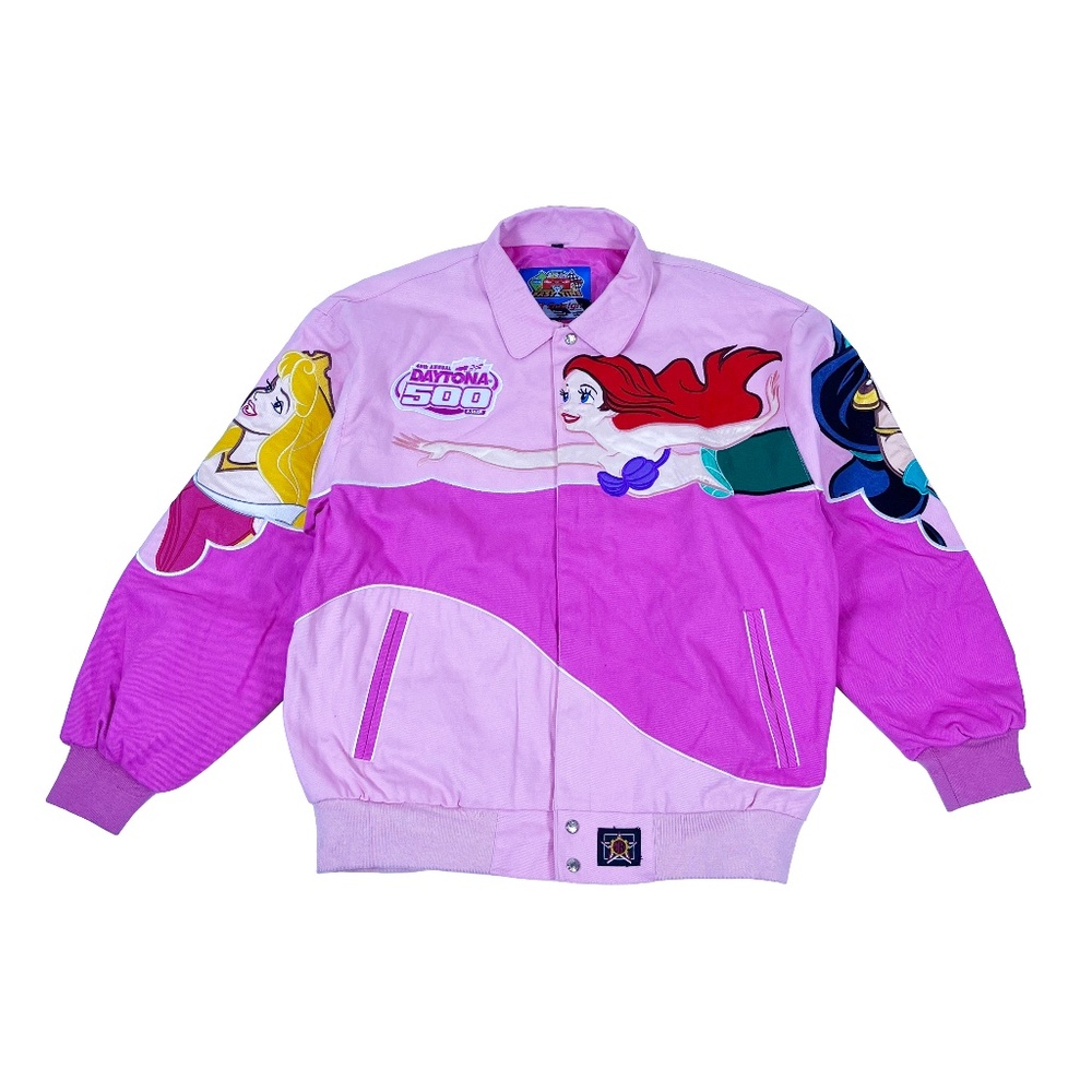 Vintage JH Design Disney Princess Daytona 500 Jacket